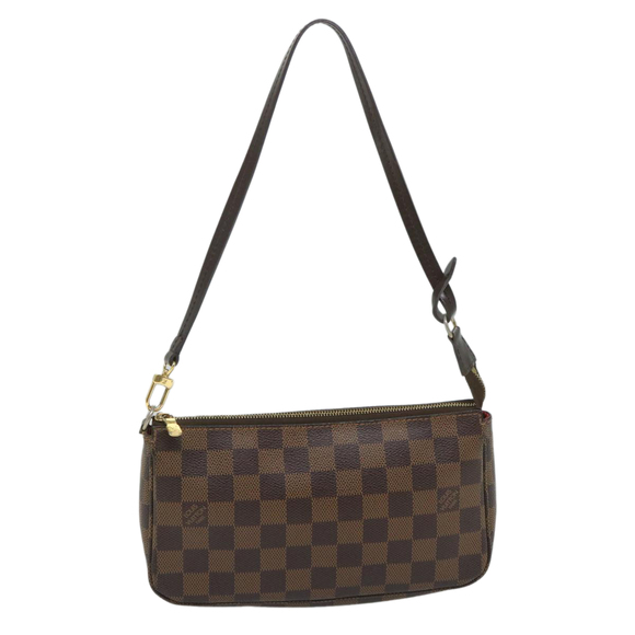 LOUIS VUITTON Handbags - LOUIS VUITTON Damier Ebene Pochette Accessoires Pouch N41206 LV Auth 56891